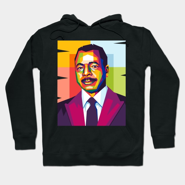 Apollo Creed Hoodie by cool pop art house